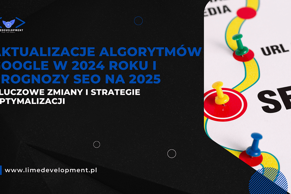 Aktualizacje algorytmów Google w 2024 roku i prognozy SEO na 2025 - okładka artykułu