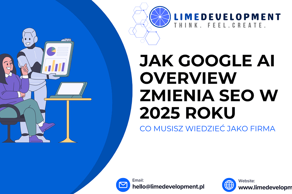 Jak Google AI Overview zmienia SEO w 2025 roku - grafika artykułu