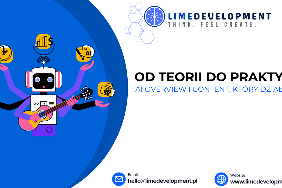 Od teorii do praktyki – AI Overview i content, który działa - grafika artykułu