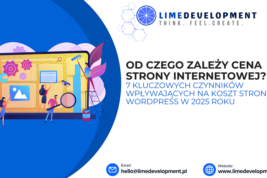 Od czego zależy cena strony internetowej 7 kluczowych czynników wpływających na koszt strony WordPress w 2025 roku .